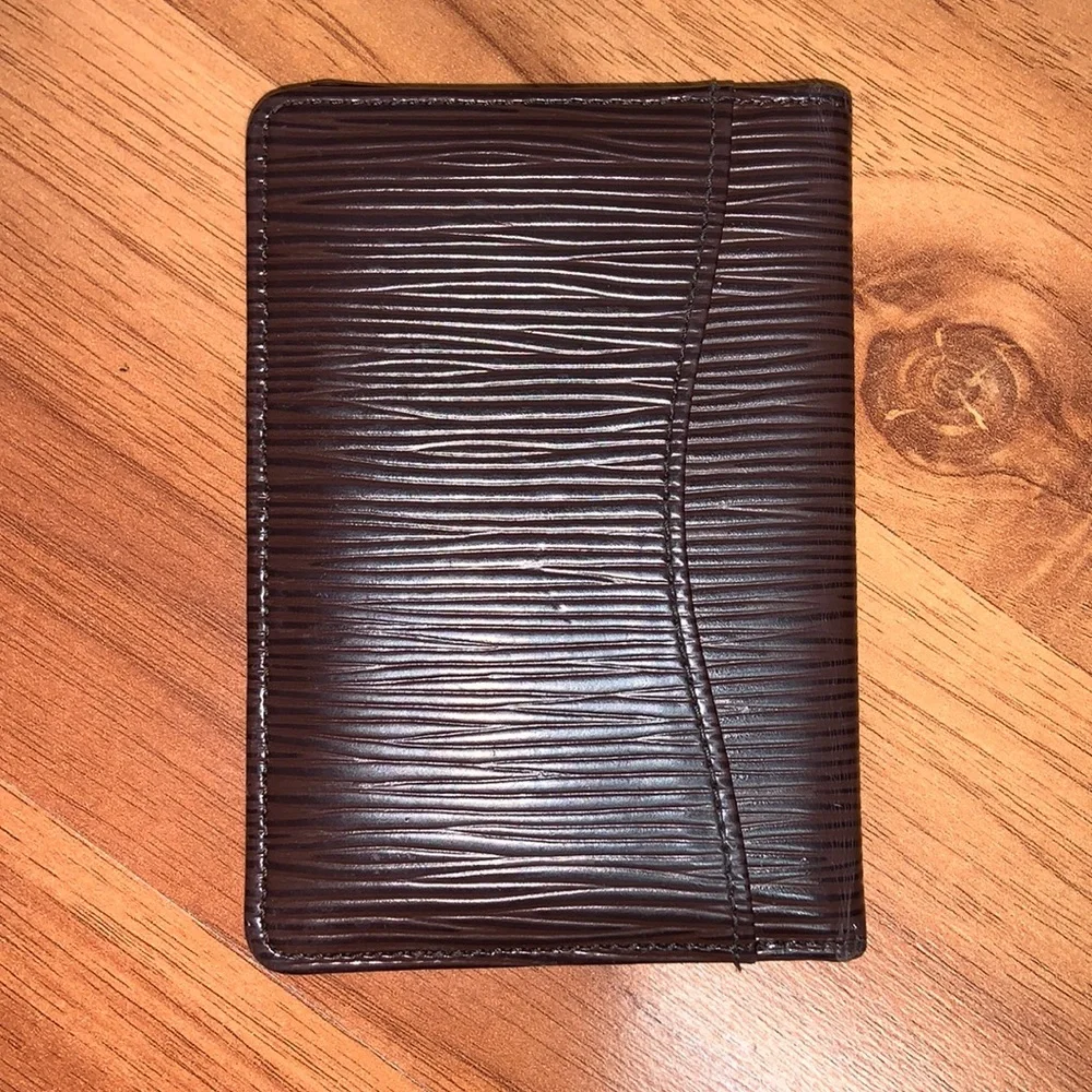 Authentic Louis Vuitton Epi Leather Pocket Organizer